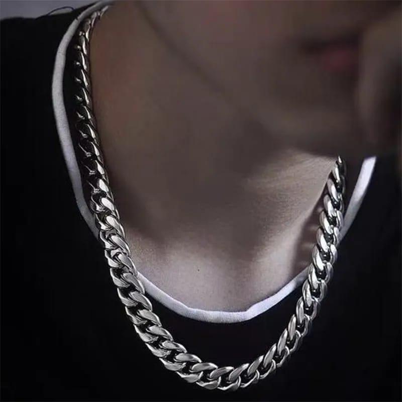 Men's chain and bracelet set