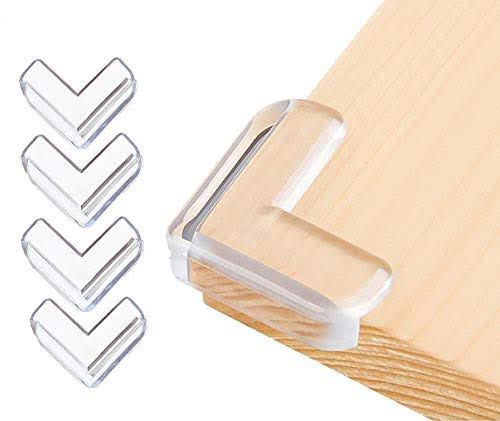 4pcs Table Corner Protector - Child Safety Transparent Silicon Furniture Corner Protectors