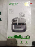 Erorex AirPods E-5 Pro TWS Wireless Bluetooth 5.3 Earbuds with ENC Noise Cancellation, Touch Control & Charging Case