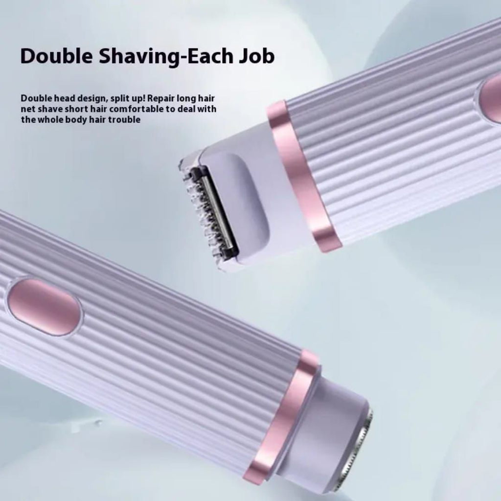 2-in-1 Dual Head Shaver & Electric Trimmer for Women - High Quality