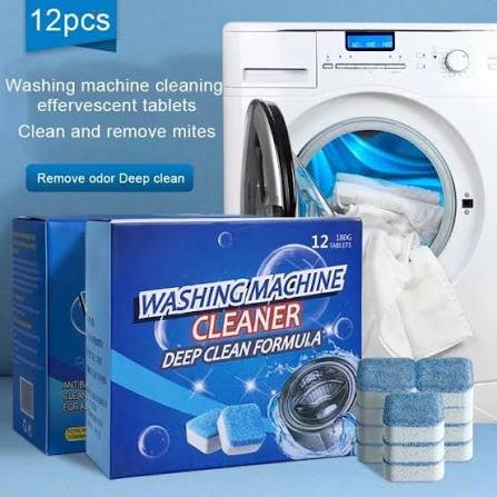 China Washing Machine Cleaning Tablets | Original Tablets for Washing Machine Cleaning (12pcs Box)
