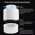 USB Mosquito Trap Lamp | UV LED Insect Killer with Suction Fan | Chemical-Free Fly & Bug Repellent