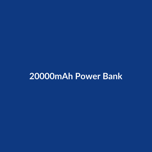20,000mAh Fast Charging Power Bank