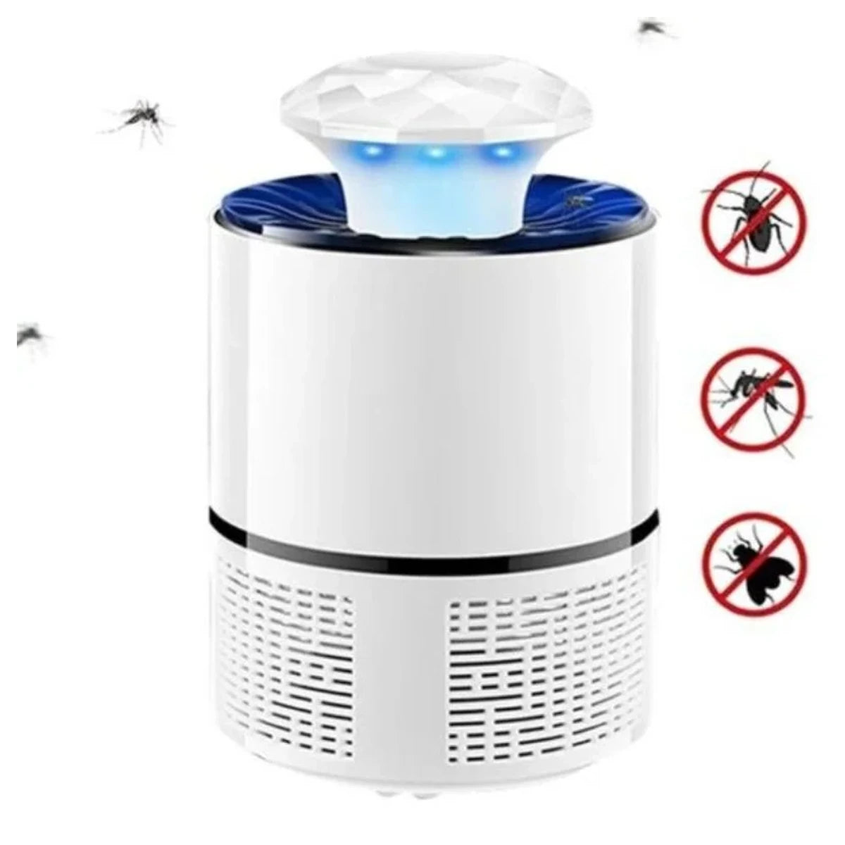 USB Mosquito Trap Lamp | UV LED Insect Killer with Suction Fan | Chemical-Free Fly & Bug Repellent