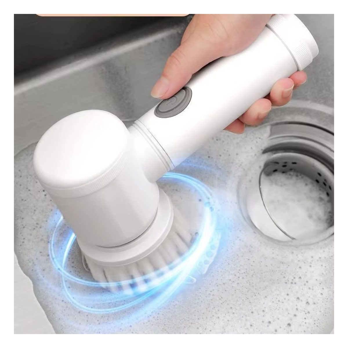 Magic Brush Wireless Battery Cleaning Brush Bathtub Tile Professional Cleaning Brush Rechargeable