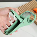 5 Blade Vegetable & Fruit Cutter and Slicer | Multipurpose Vegetable Chopper & Fruit Slicer |  Kitchen Cutter with 5 Stainless Steel Blades | Multiple Colors