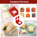 2-in-1 Sandwich Cutter & Sealer | Kids Bread Cutter, Decruster & Uncrustable Sandwich Maker | Random Color