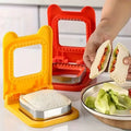 2-in-1 Sandwich Cutter & Sealer | Kids Bread Cutter, Decruster & Uncrustable Sandwich Maker | Random Color